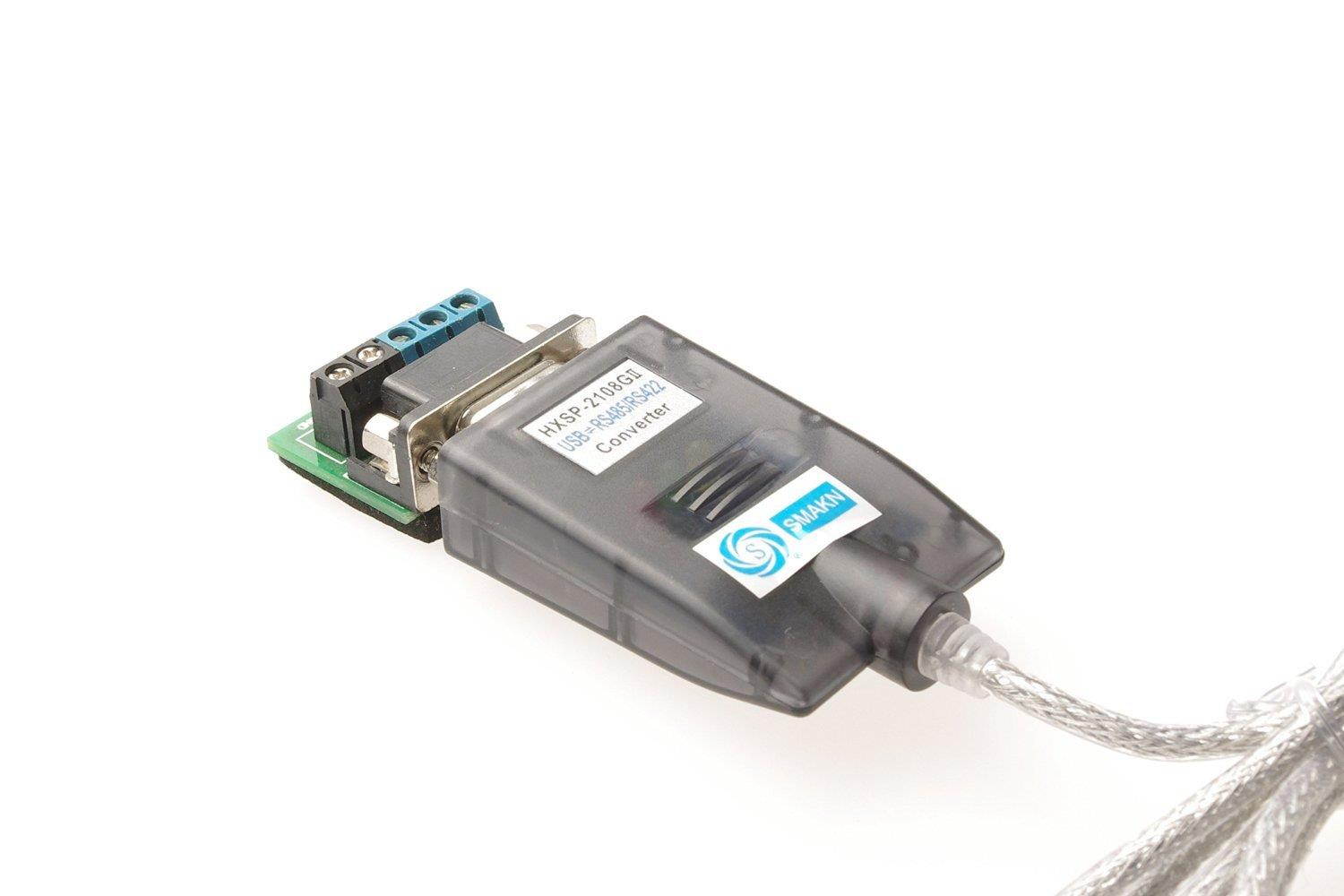 SMAKN&reg; USB 2.0 to Rs-422/rs485 Converter Adapter Serial Win7 64 Mac Pl-2303