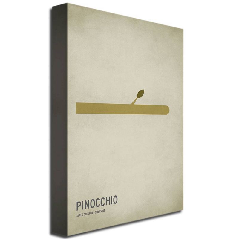 16" x 24" Pinocchio by Christian Jackson - Trademark Fine Art