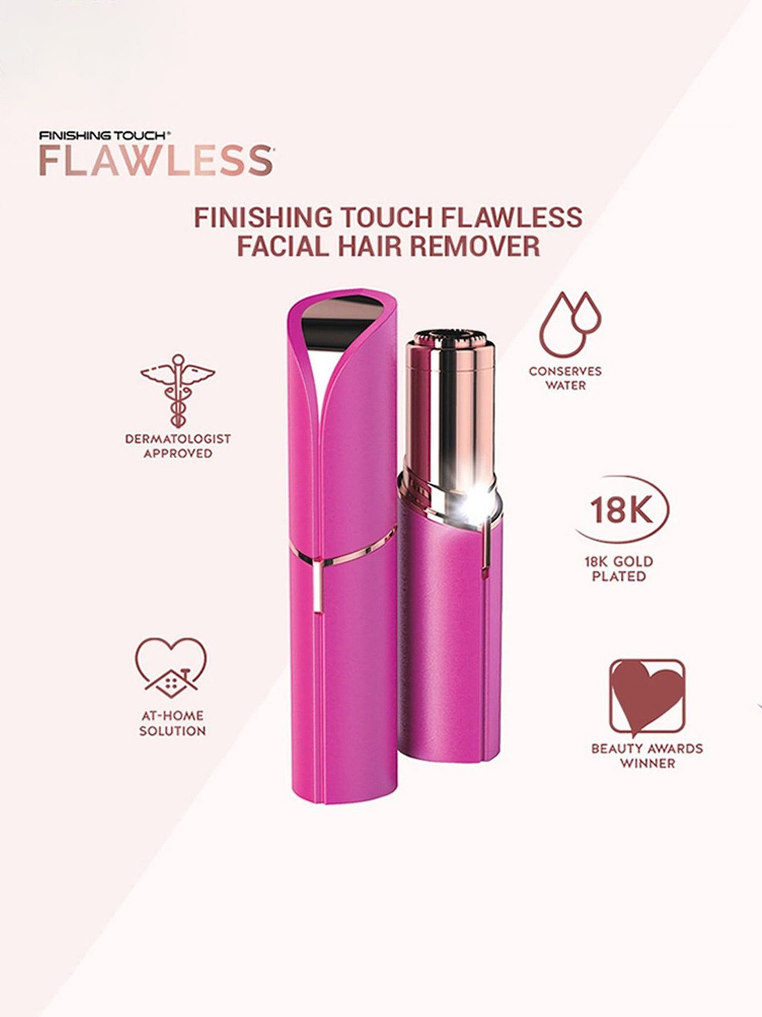 Beurer HL 70 Epilator - 30 Min Run Time (White and Gold)