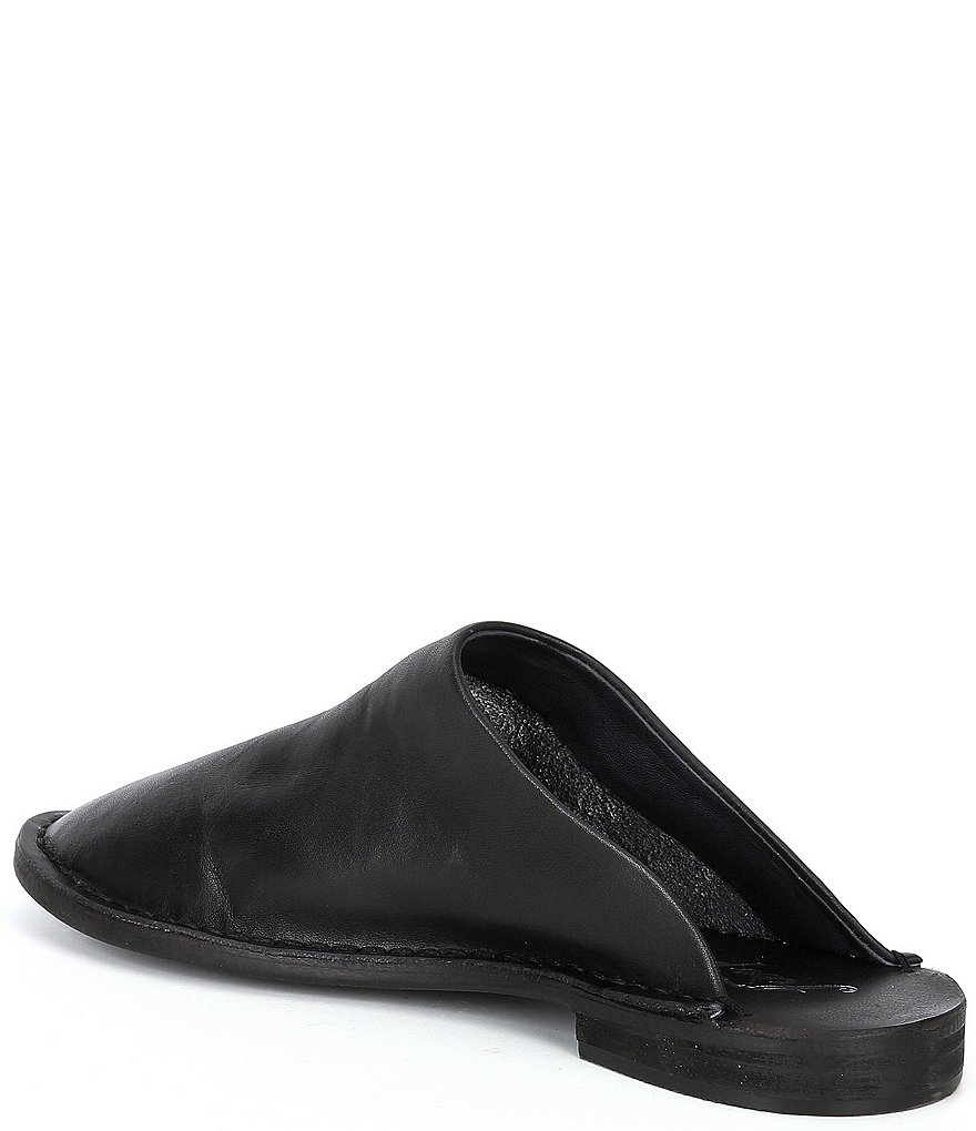 Free People Blake Stitch Down Leather Mules