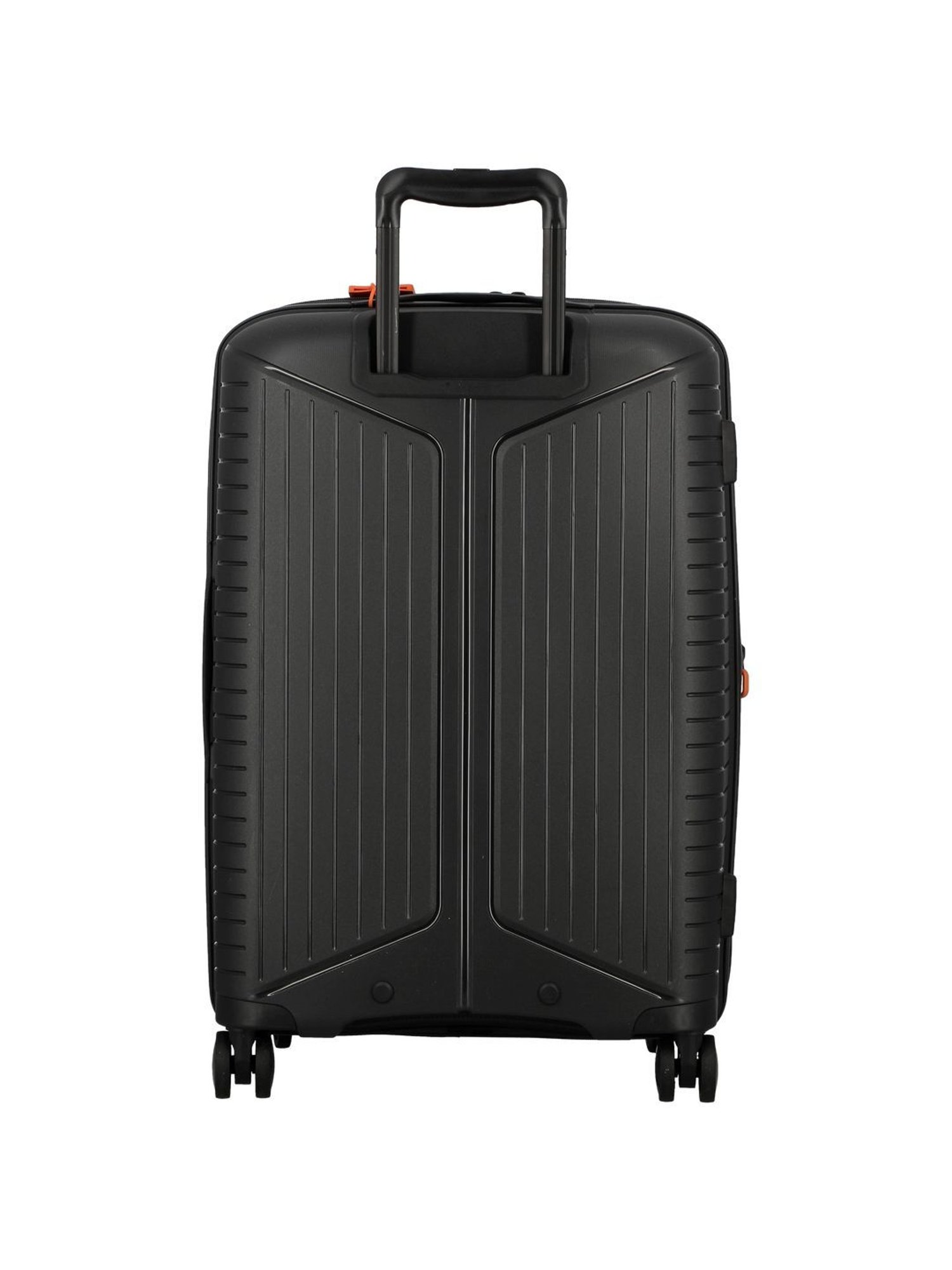 Jump Evae Black 8 Wheels Small Hard Cabin Trolley Bag