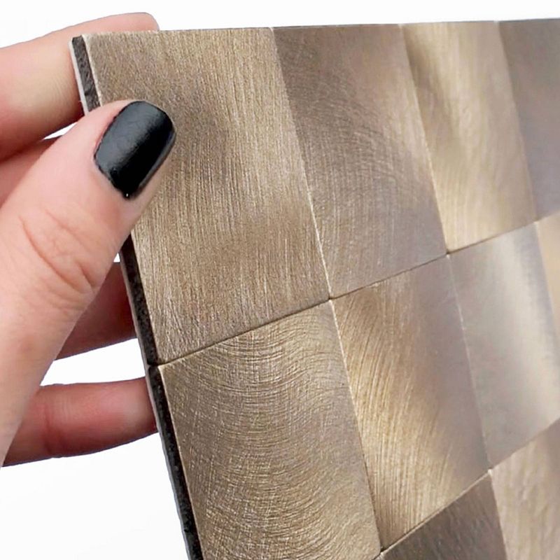 DIP Design is Personal 10pk Copper Wire 12'' x 12'' Tiles Backsplash