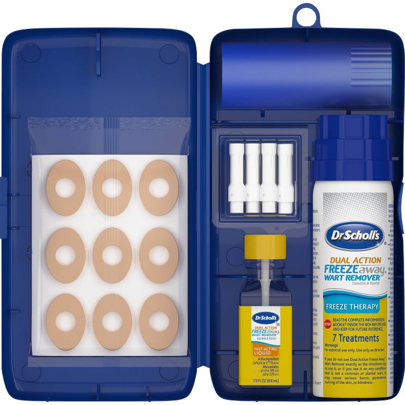 Dr. Scholl's Dual Action Freeze Away Wart Remover - 7 Treatments