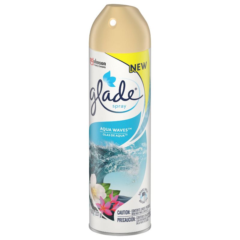 Glade Aqua Waves Aerosol - 8oz