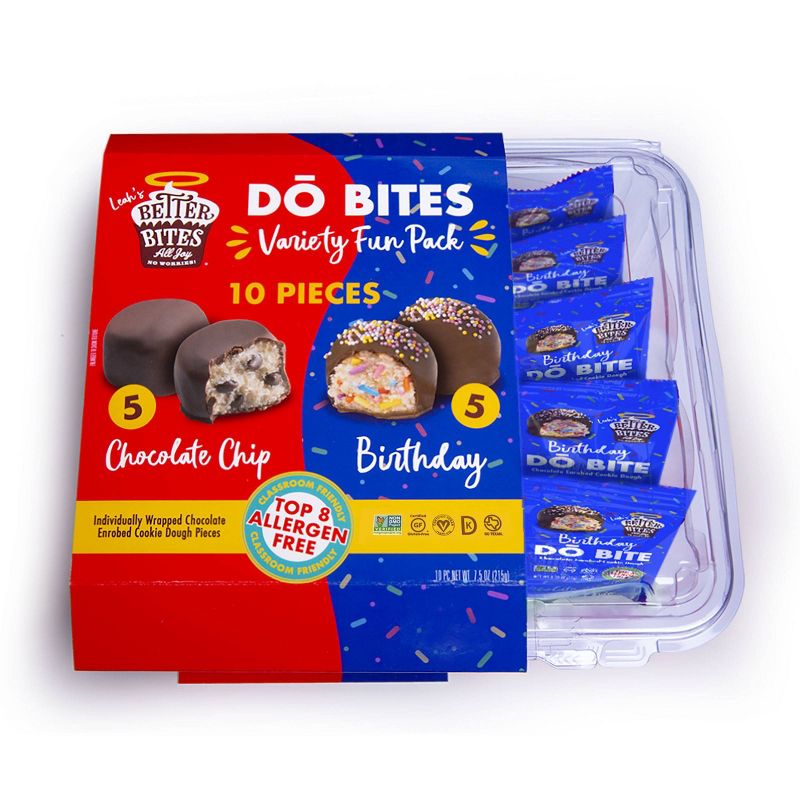Better Bites Gluten Free Vegan DO Bites Variety Pack - 10ct