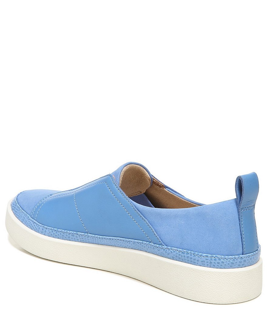 Vionic Zinah Leather Slip-On Sneakers