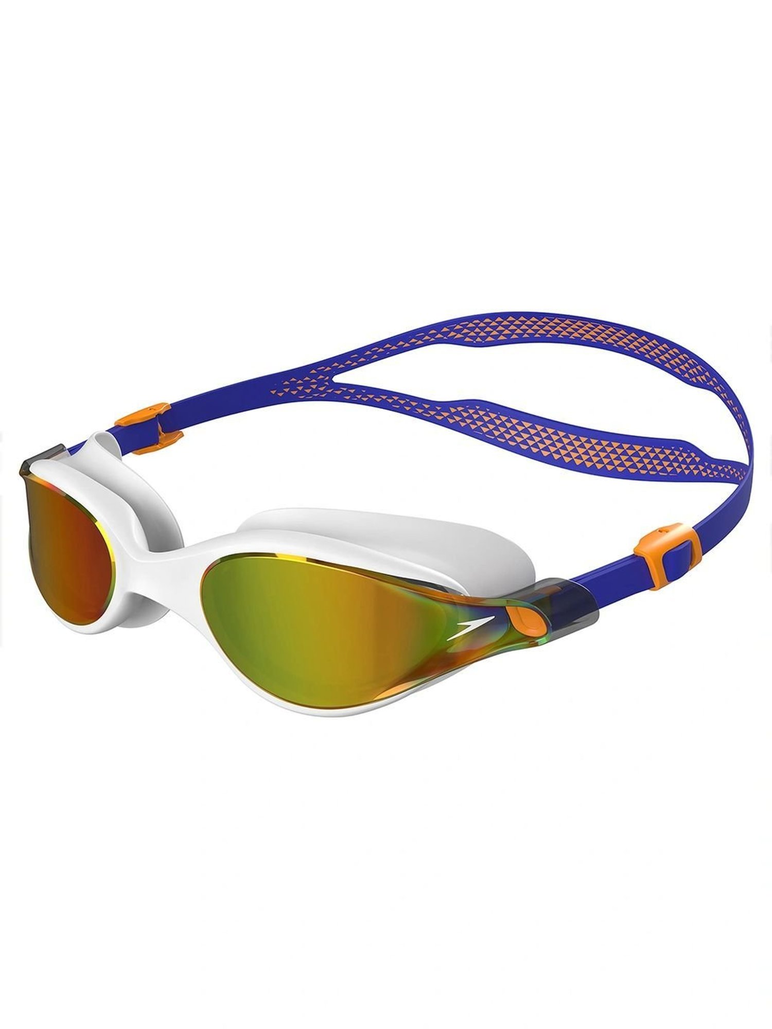 Speedo Unisex Adult Vue Mirror-Lens Swim Goggles (Multicolor)
