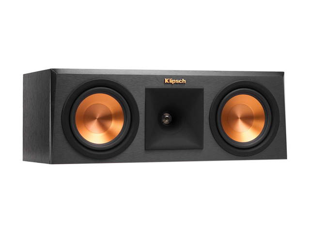 Klipsch RP-250C Reference Premiere Center Channel Speaker With Dual 5.25" Cerametallic Cone Woofers - Each (Ebony)