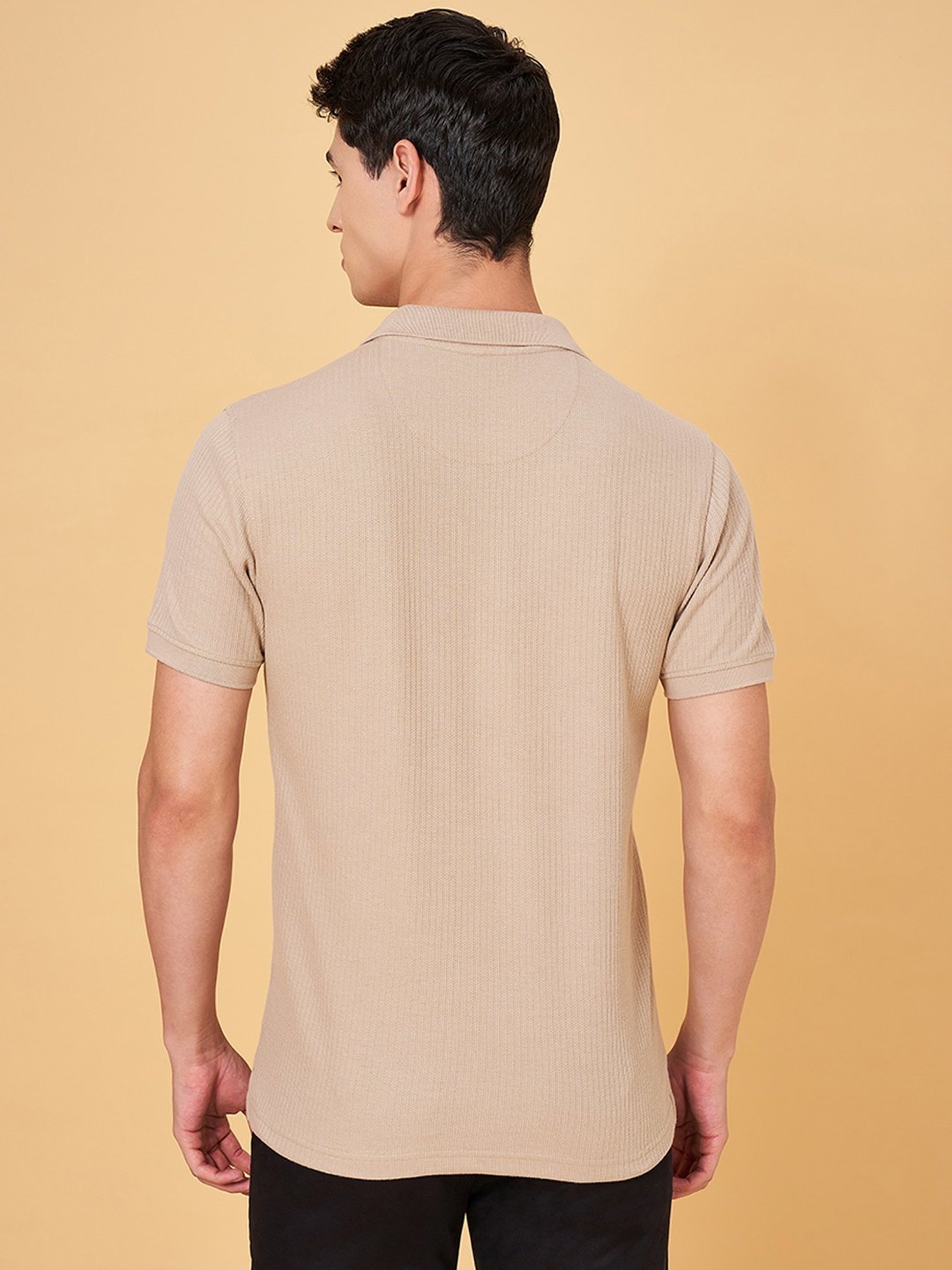 Byford By Pantaloons Navajo Slim Fit Polo T-Shirt