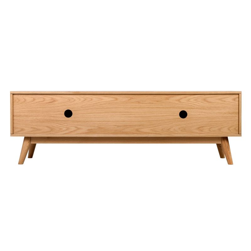 Abacus Storage Console Oak/White - Universal Expert