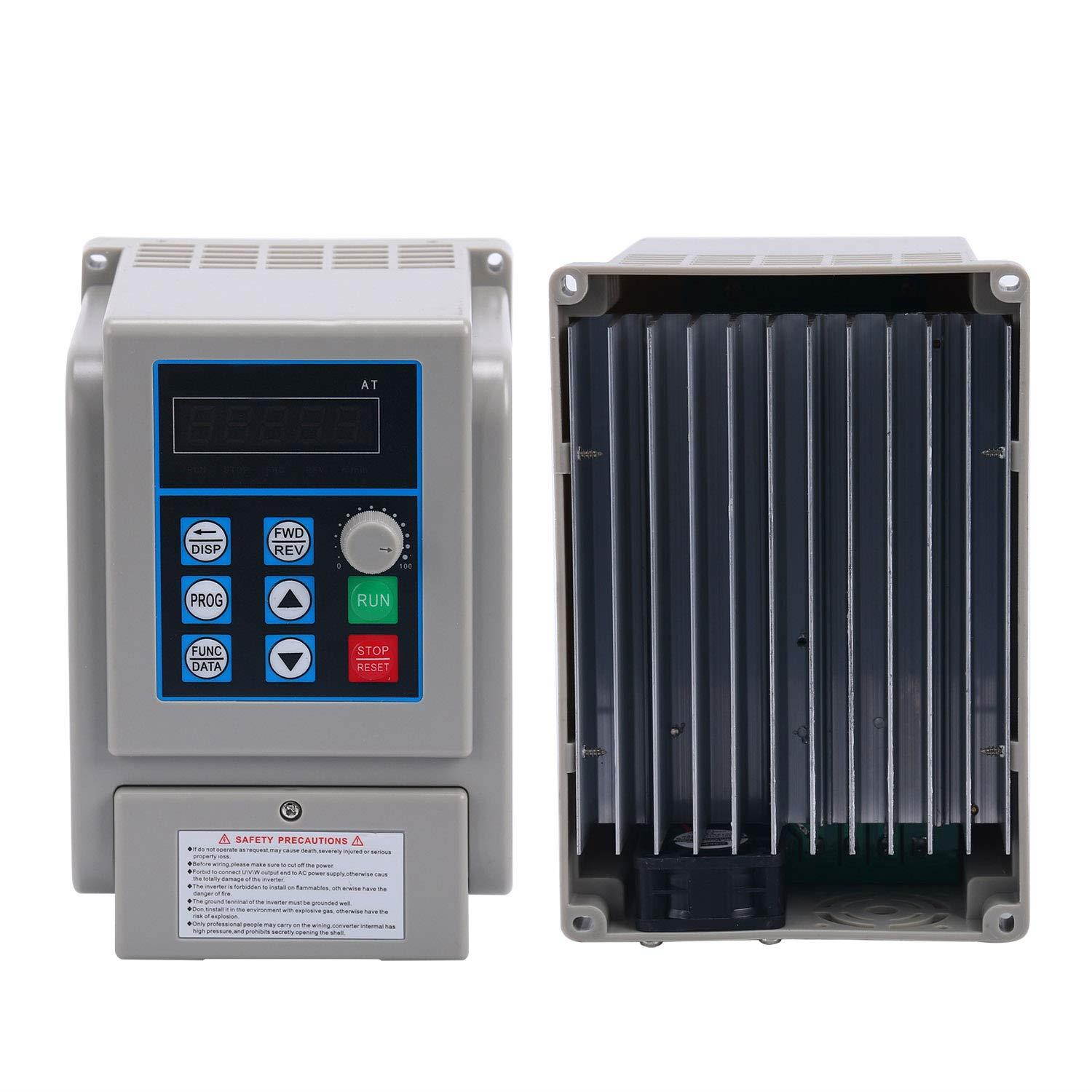 AC220V 8A 1.5KW Variable Frequency Drive Converter Speed Controller Converter