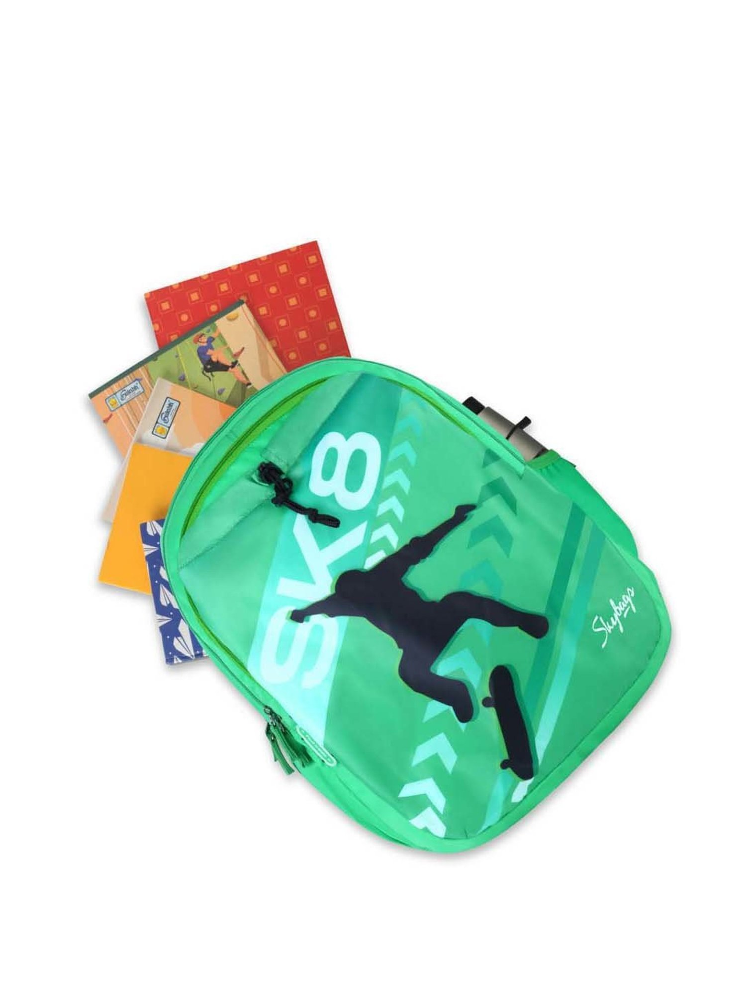 Skybags Squad Nxt 04 35 Ltrs Teal Green Medium Backpack