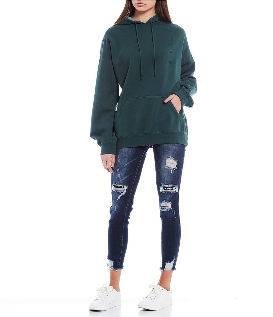 Billabong Long-Sleeve Ride Out Fleece Pull-Over Hoodie