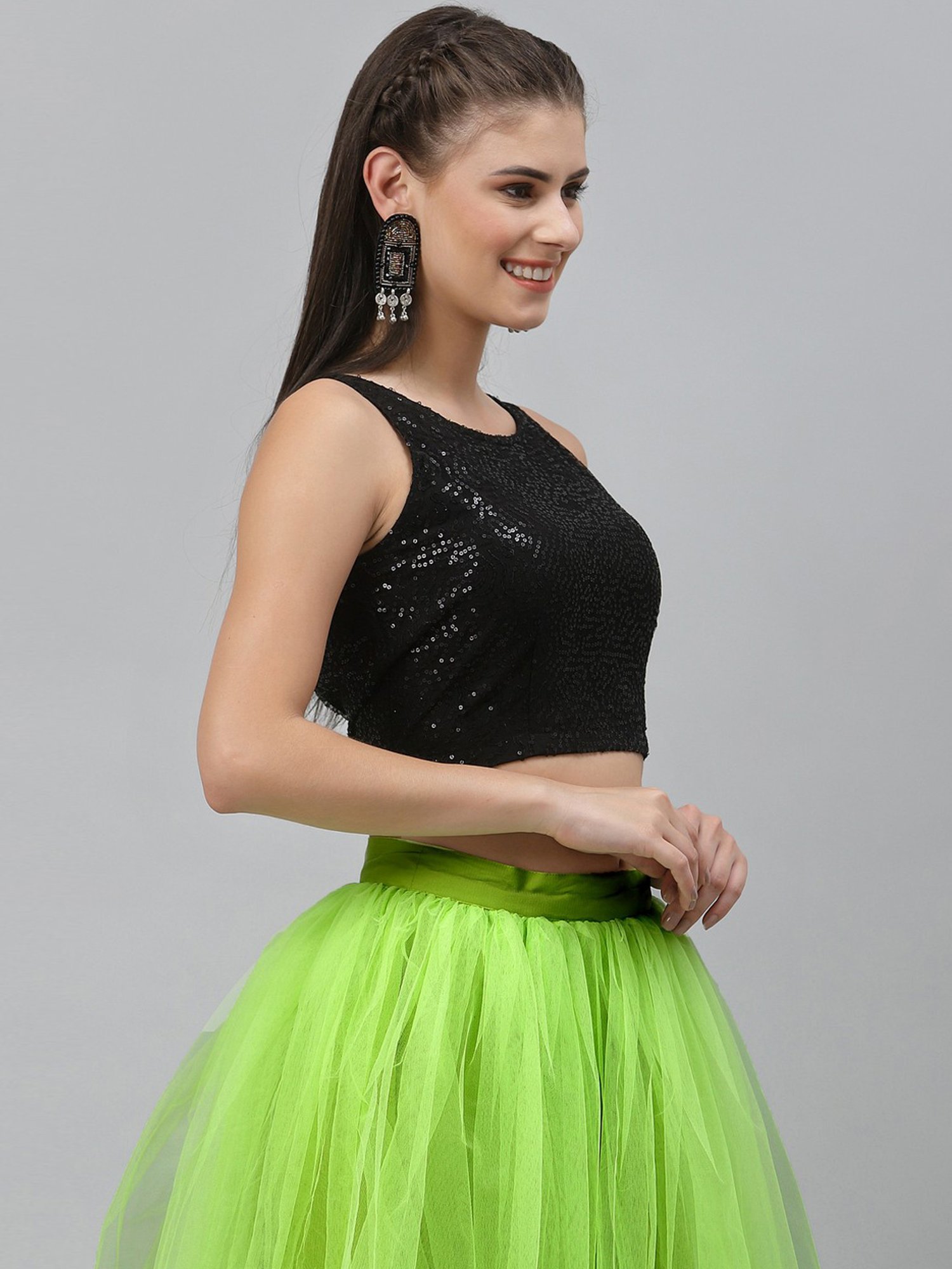 studiorasa Black Embellished Choli