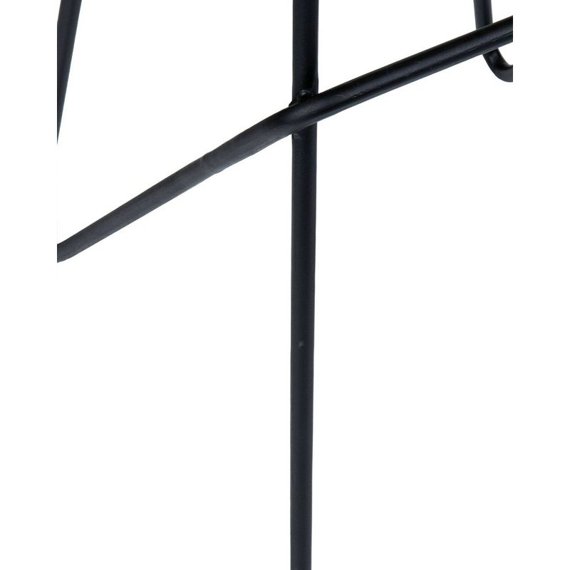 Set of 2 Haisley Teak Barstool Brown - East at Main