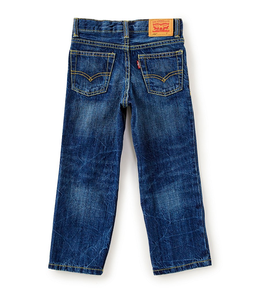 Hollywood Little Boys 4-7 Pull-On Slim Fit Denim Pant