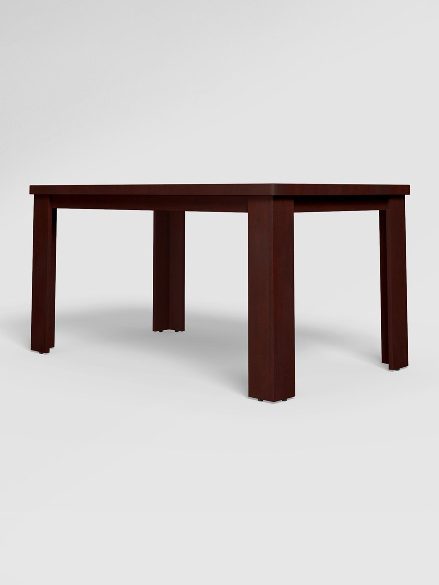 Nilkamal Olivia Brown Solid Wood - Rubberwood 6 Seater Dinning Table set