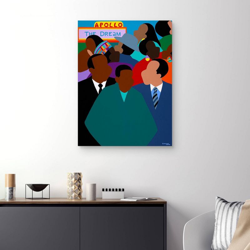 30" x 40" Origin of The Dream by Synthia Saint James Canvas Art Print - Masterpiece Art Gallery