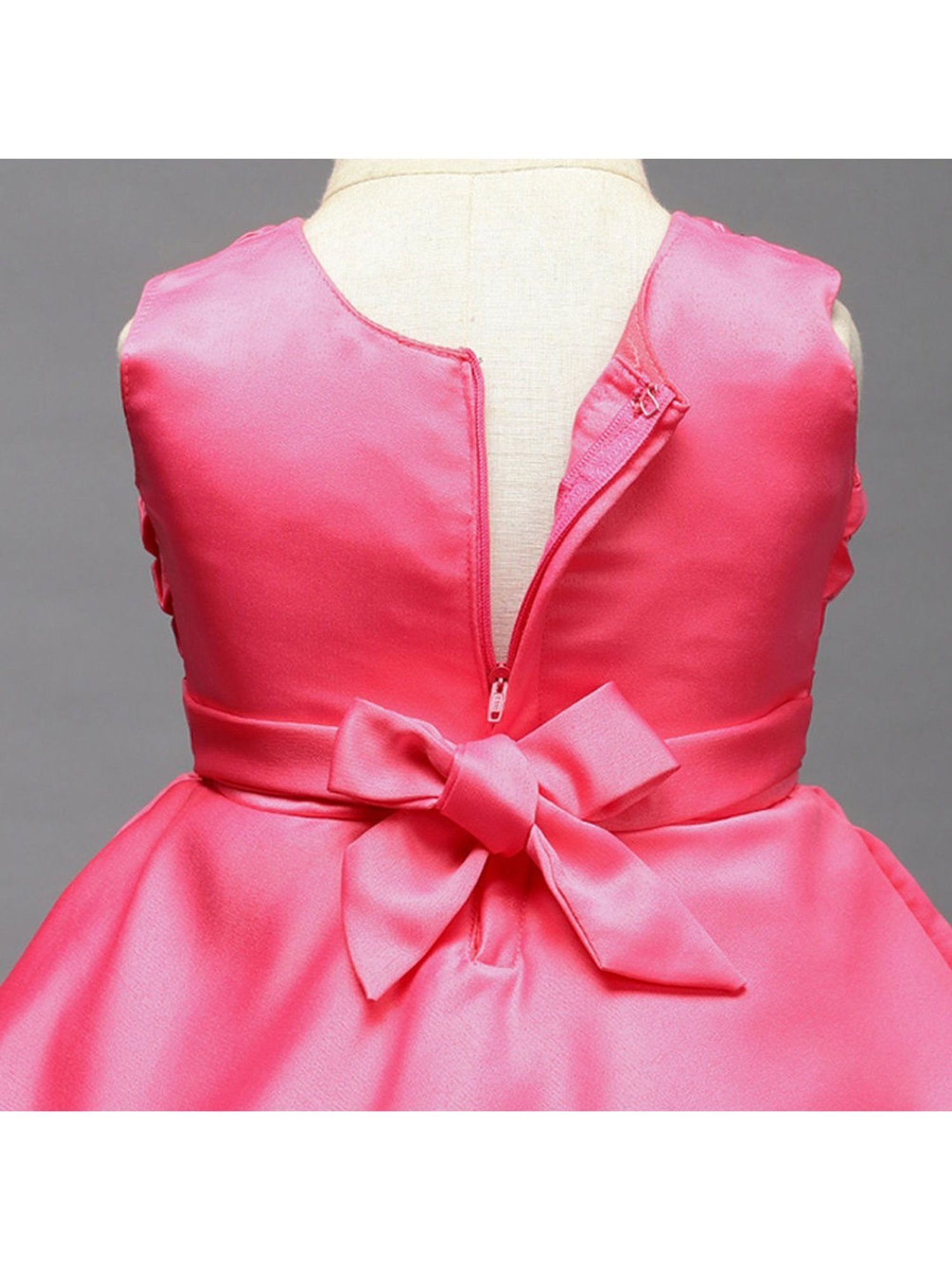 The Magic Wand Kids Pink Embellished Dress