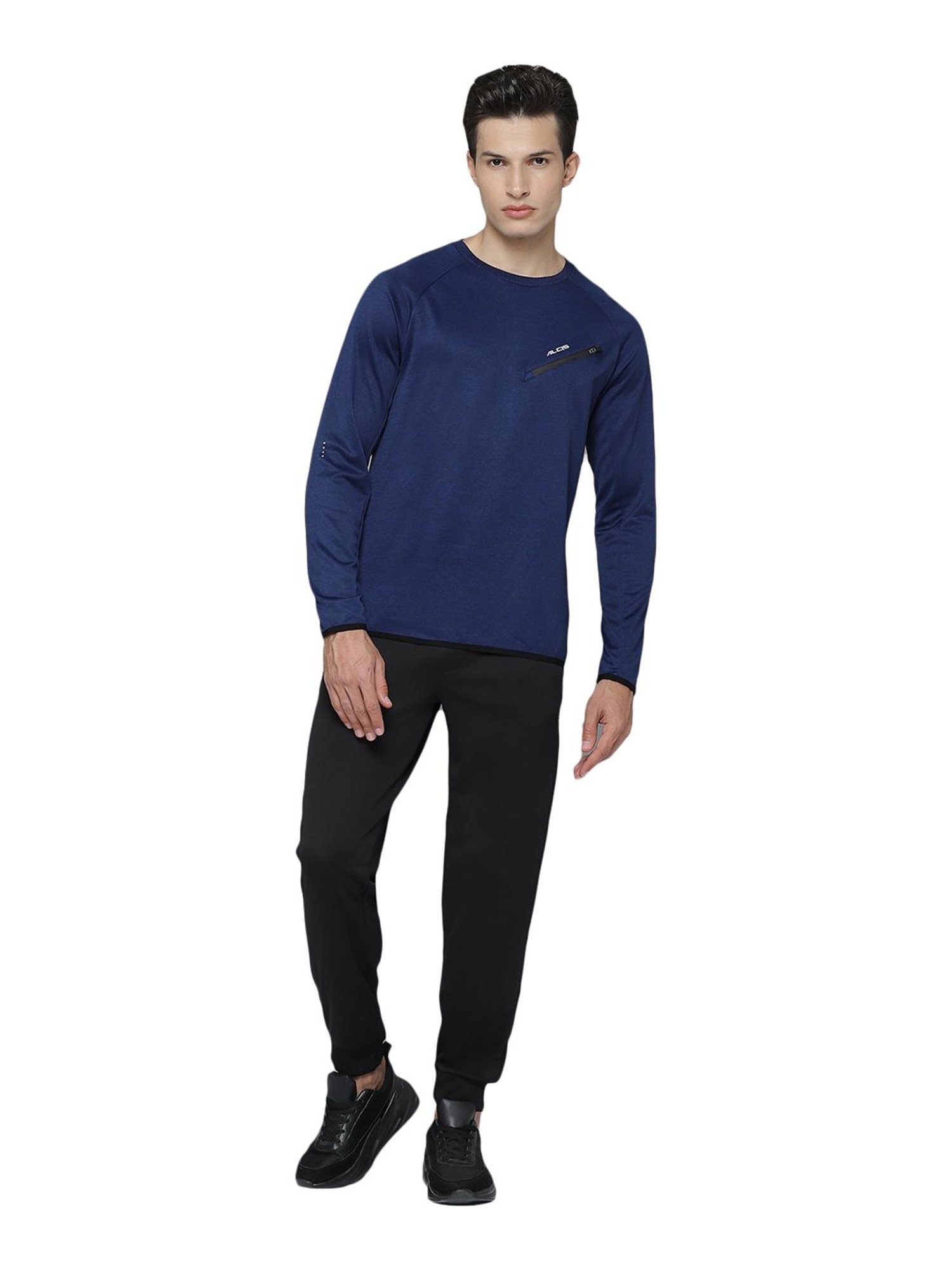 ALCIS Navy Round Neck Sweatshirt