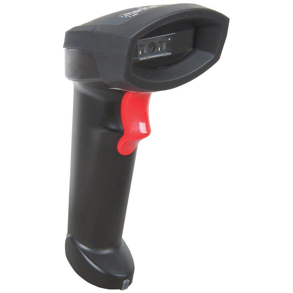 Manhattan Wireless Linear CCD Barcode Scanner - Wireless Connectivity - 500 scan/s - 20" Scan Distance - 1D - CCD - Bluetooth - Black