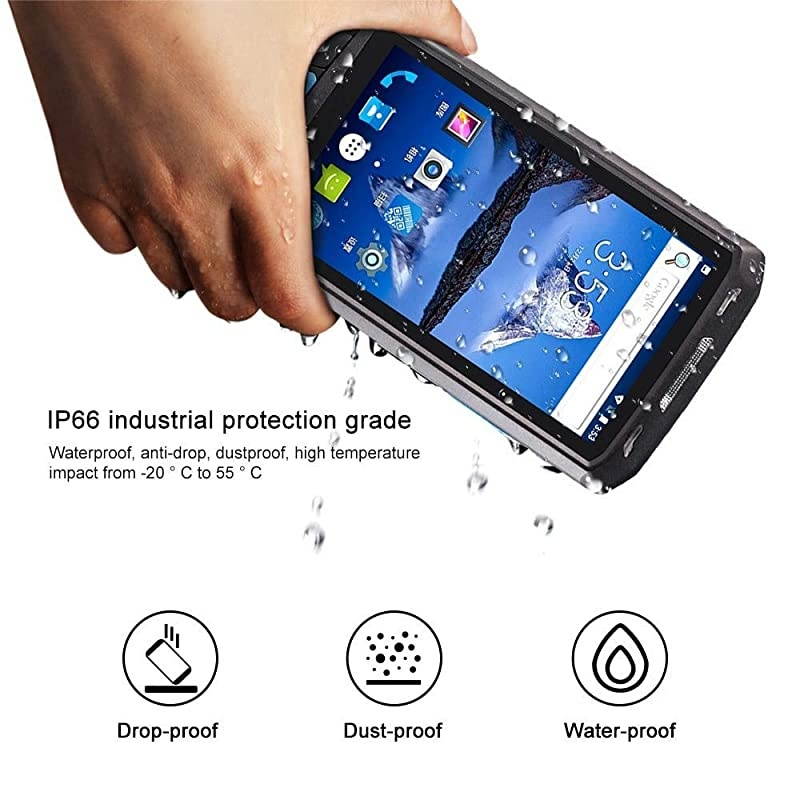 Android Barcode Scanner | Honeywell 2D | Android 8.1 | 12 Hours Working Time Battery | 4G | WiFi | Bluetooth | 8MP Camera | 4.5 Inch Touch Screen | Gorilla Glass | GPS