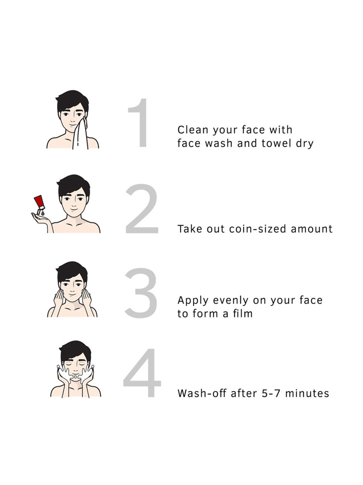 Ustraa De Tan Face Mask for Oily Skin (Pack of 2)