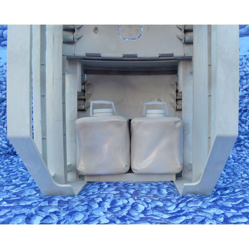 Main Access 200100T Above Ground Pool Ladder Steps w/ Mat Pad + 2 Sand Weights