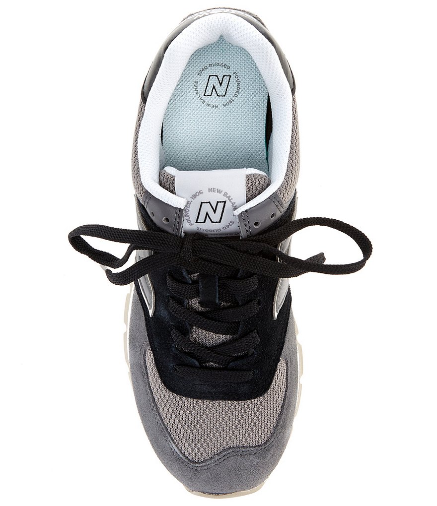New Balance Men's 574 Suede And Mesh Lace-Up Lifestyle Shoes