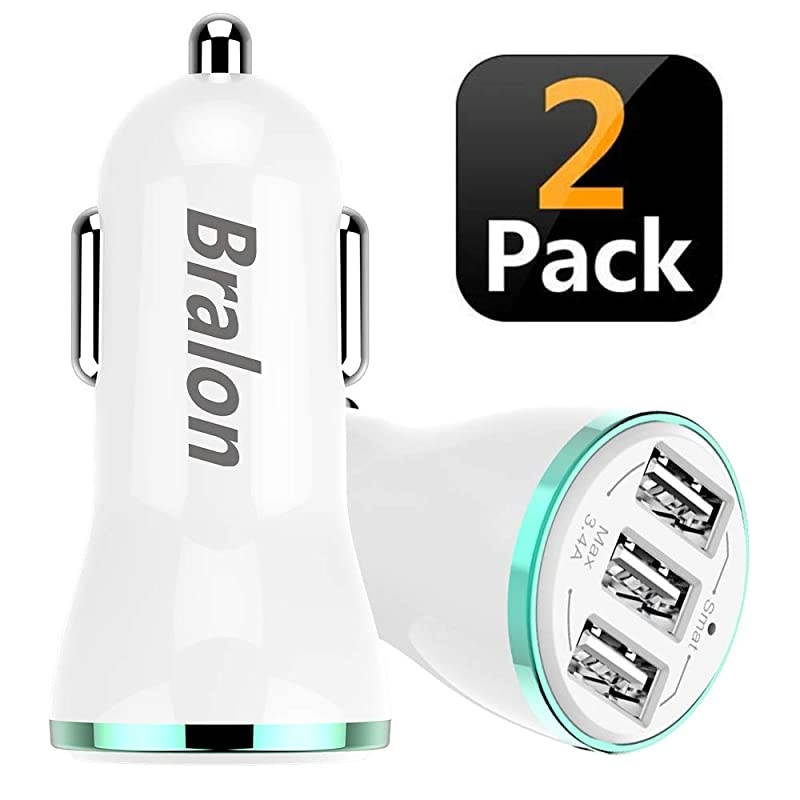 USB Car Charger[2-Pack],24W/4.8A Rapid Car Charger Compatible with Phone 12(Pro Max)/12 mini/11 Pro Max/Xs/Xs max/Xr/X/8,G.alaxy Note S10/S9/S8 and More
