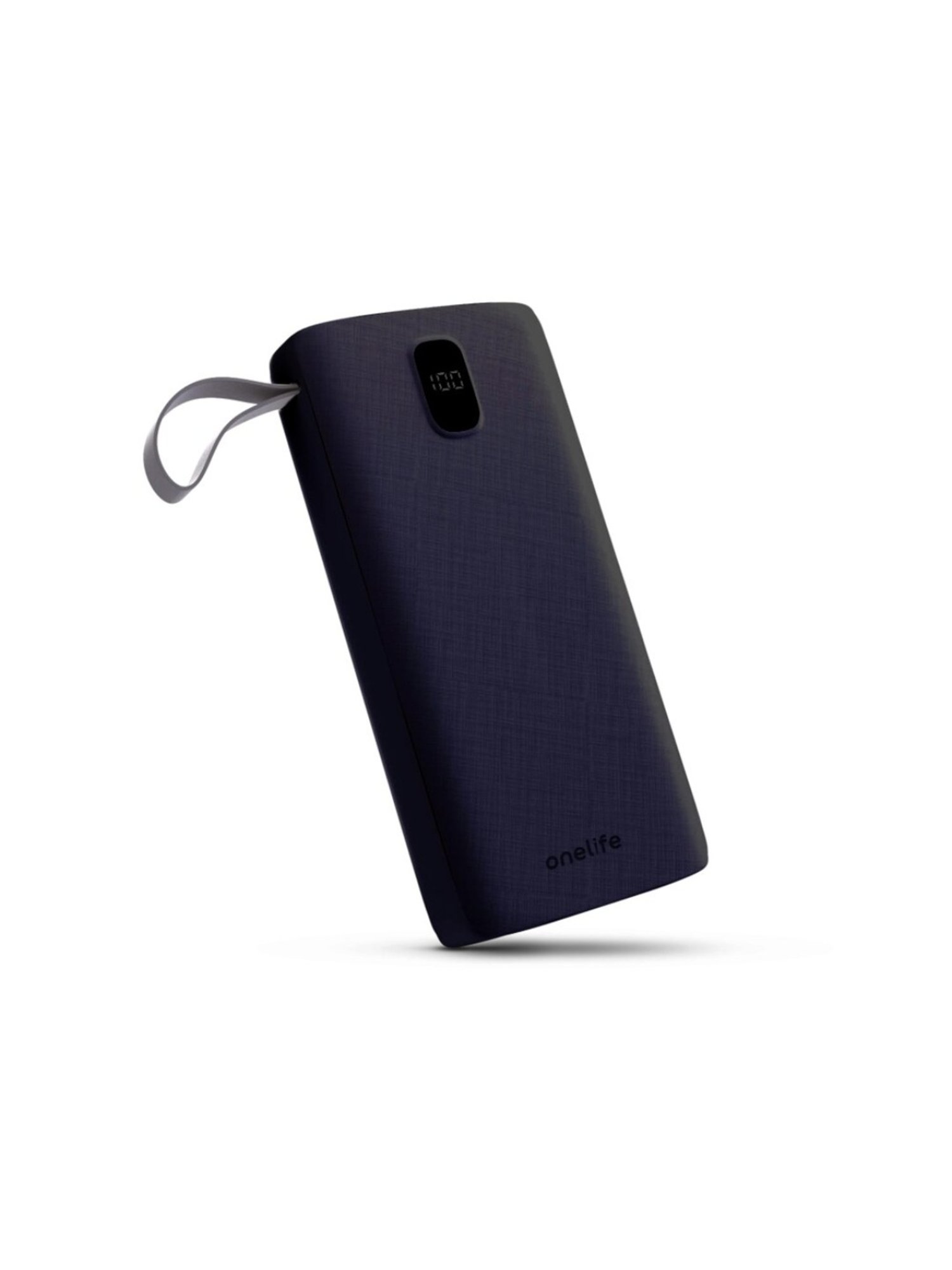 Onelife Power 02, 20000mAh 12W Lithium-Polymer Power Bank with Dual Input, Dual Output (Black)