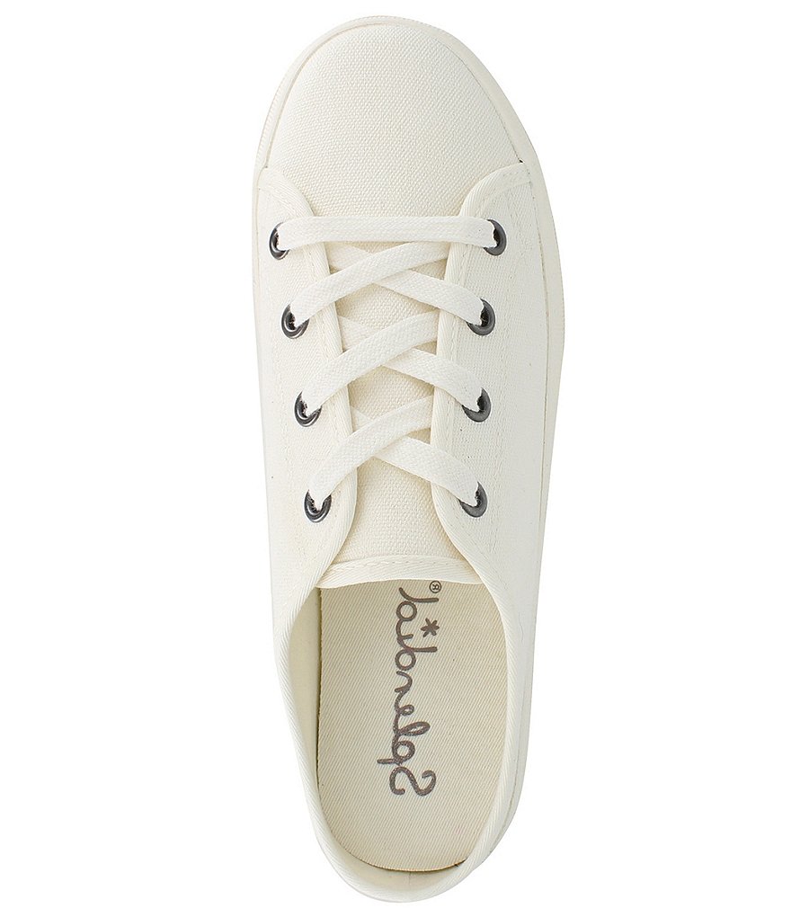 Splendid Arianna Canvas Lace-Up Sneaker Mules