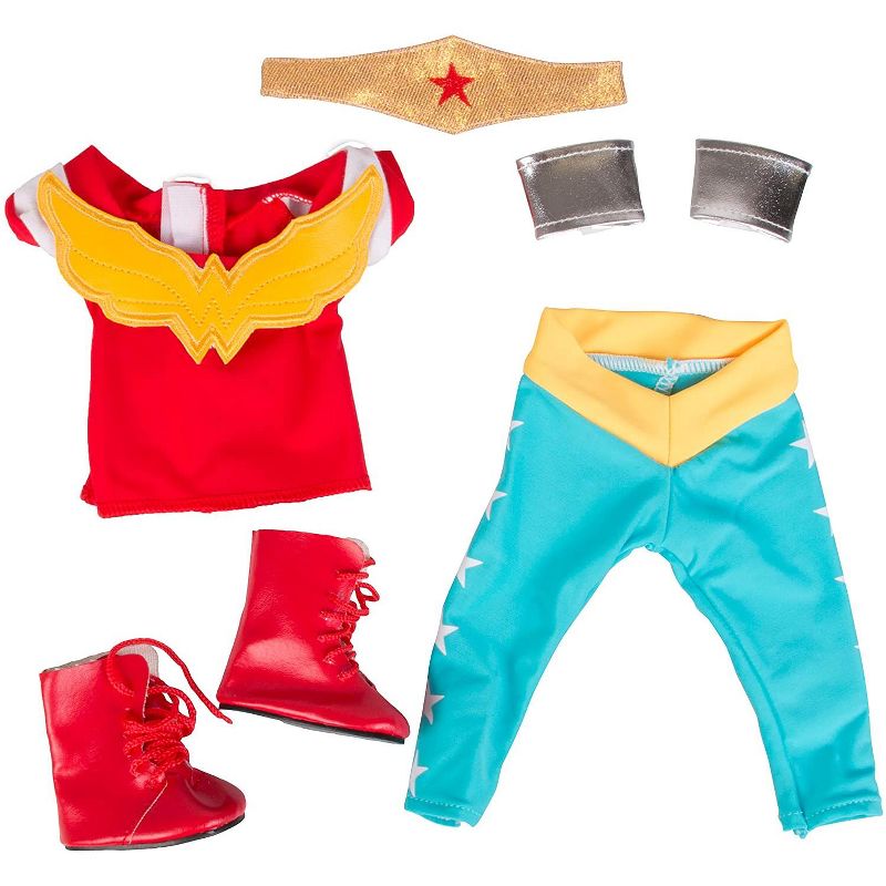 Dress Along Dolly Wonder Woman Inspired Outfit for American Girl Doll