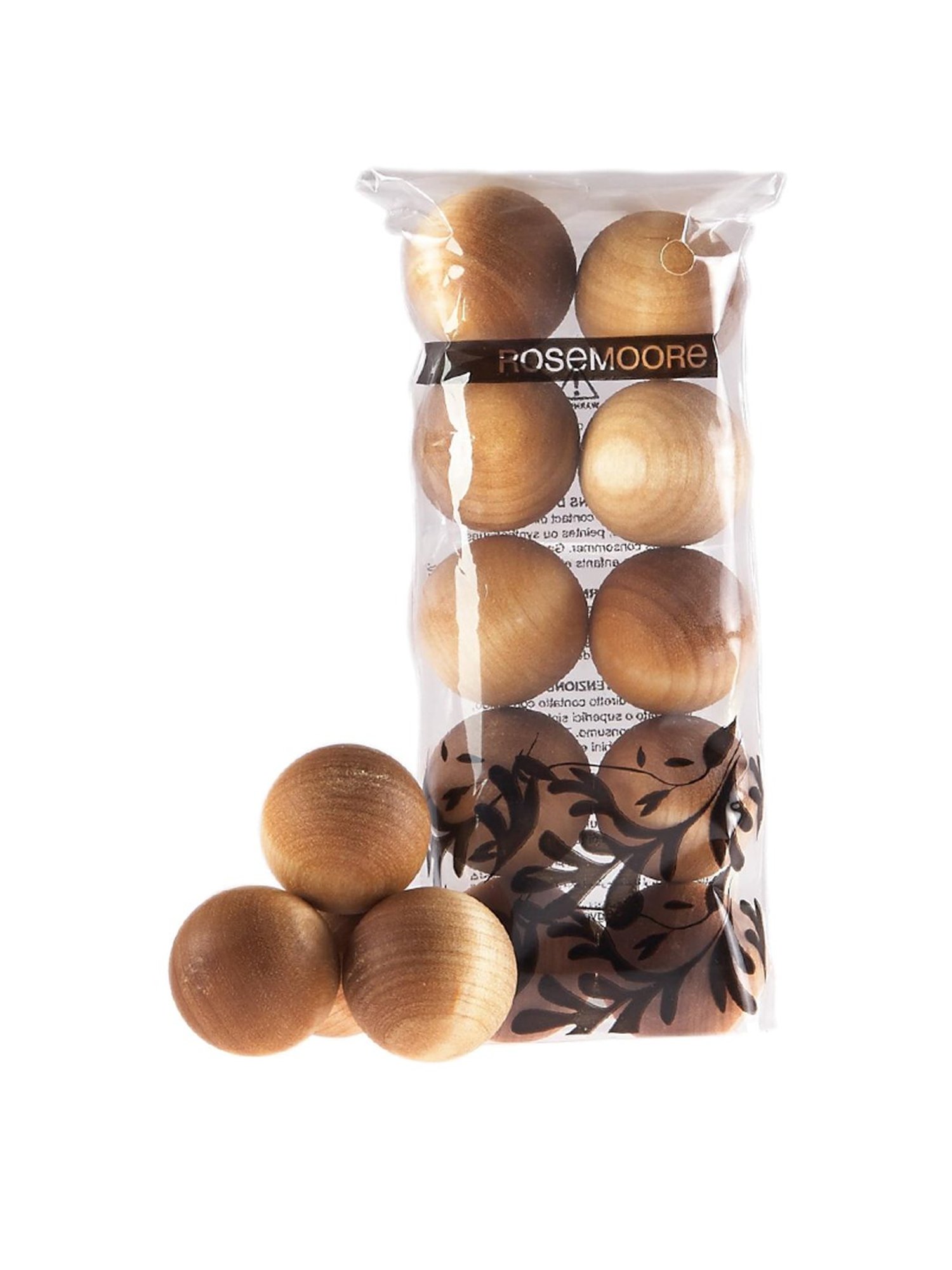 Rosemoore Scented Wooden Balls Seamoss - Pack of 10