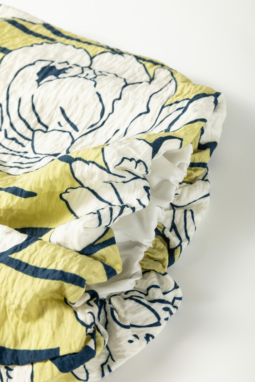 Black Leopard Patchwork Split Neck Ruffle Plus Size Dress