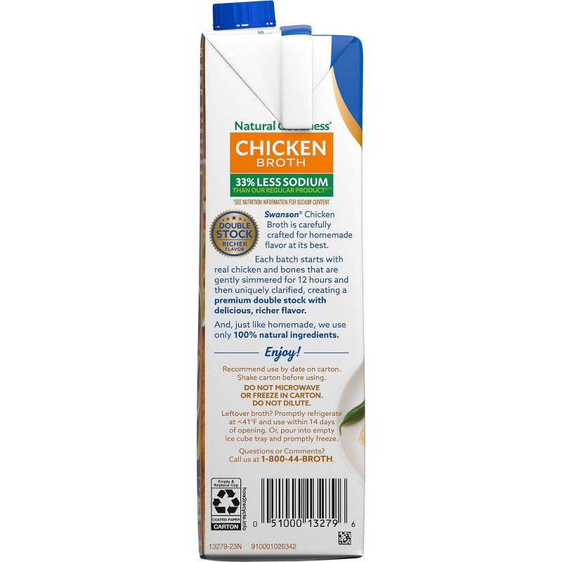 Swanson Natural Goodness Chicken Broth Carton - 32oz