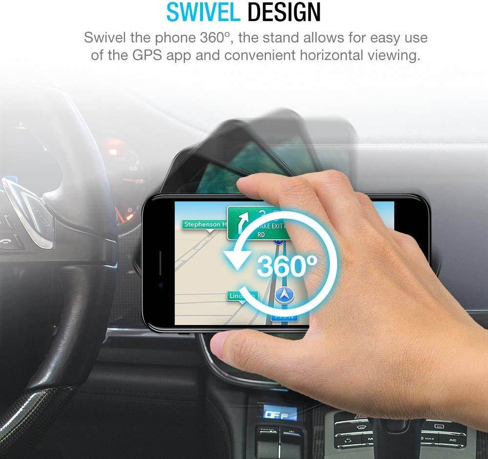 Car Mount 2 Pack Universal Air Vent Magnetic Phone Car Mounts Holder for iPhone 11 Pro Xs Max XR X 8 7 Plus 6S SE Galaxy S10 S10e 5G S9 LGNote 10 and Mini Tablet Compatible Most Case