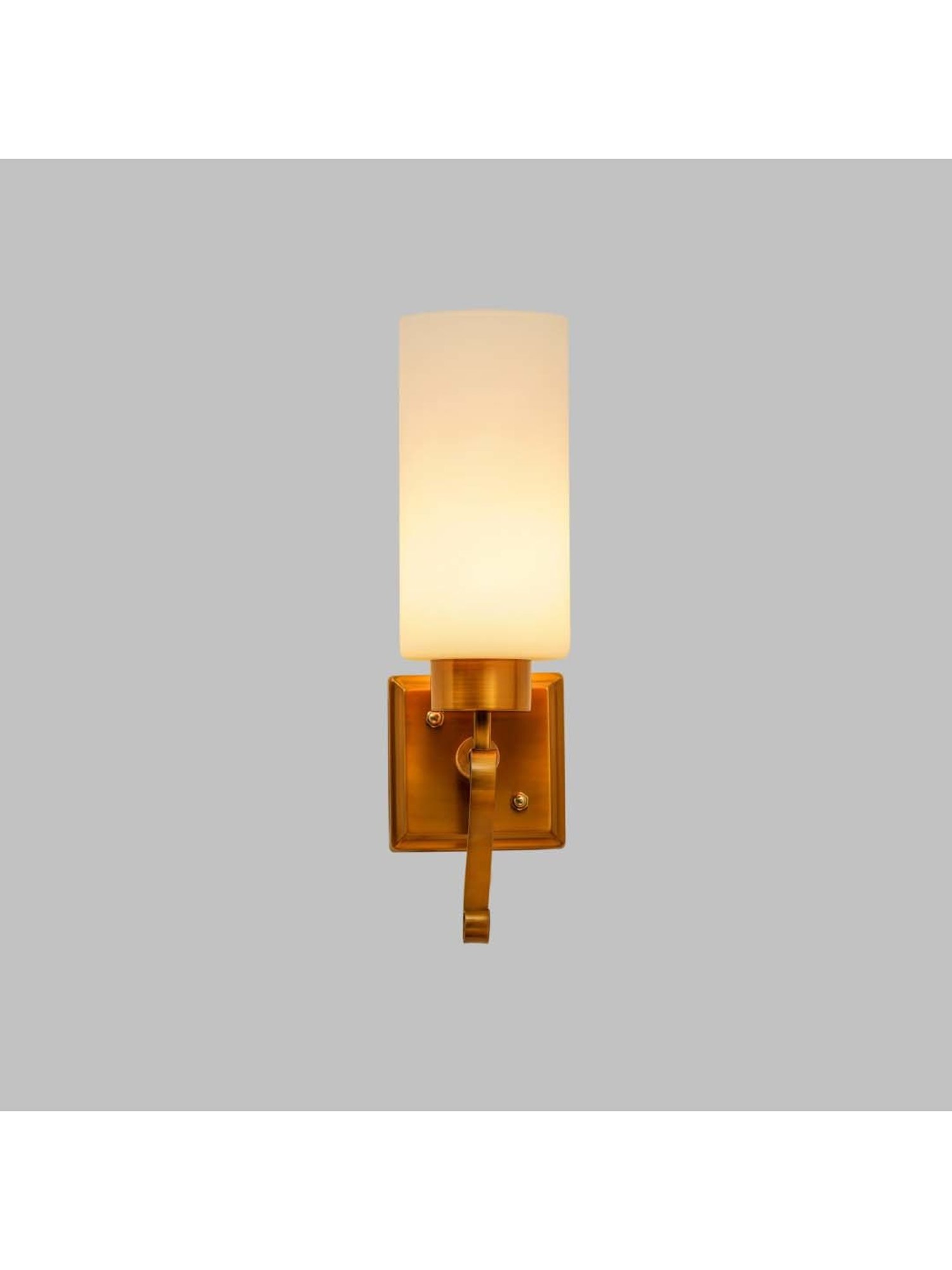 Fos Lighting 'Dish' Antique Gold & White Brass 5-In-1 Hanging Light