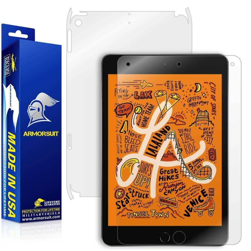 ArmorSuit Apple iPad Mini 5 4G LTE (2019) Screen Protector + Full Body Skin