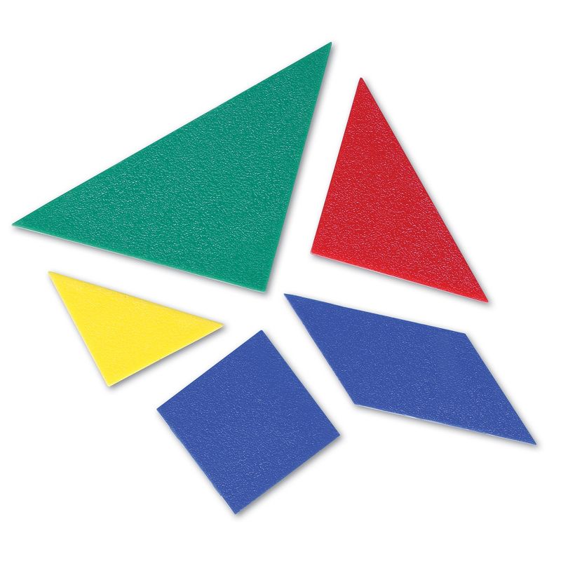 Learning Resources Classpack Tangrams, Set of 30, 6 Colors, Ages 5+