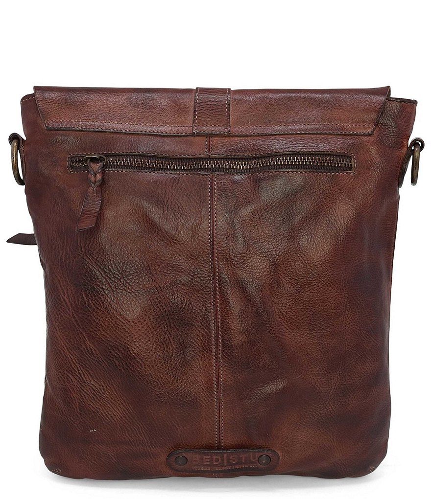 Bed Stu Jack Distressed Leather Crossbody Bag