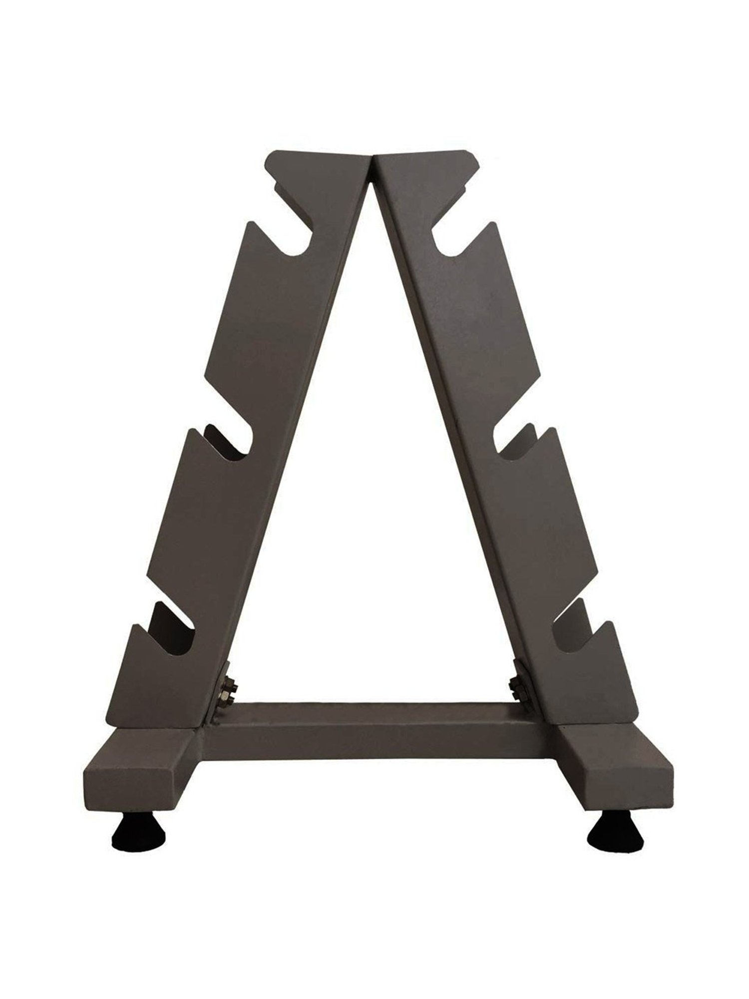 Protoner Heavy Duty Dumbbell Rack (Grey) Size - 61x35x13