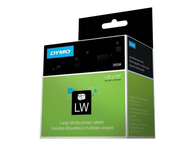 Dymo 30258 LabelWriter Self-Adhesive 2-1/8" X 2.75" Diskette Label, 400ct