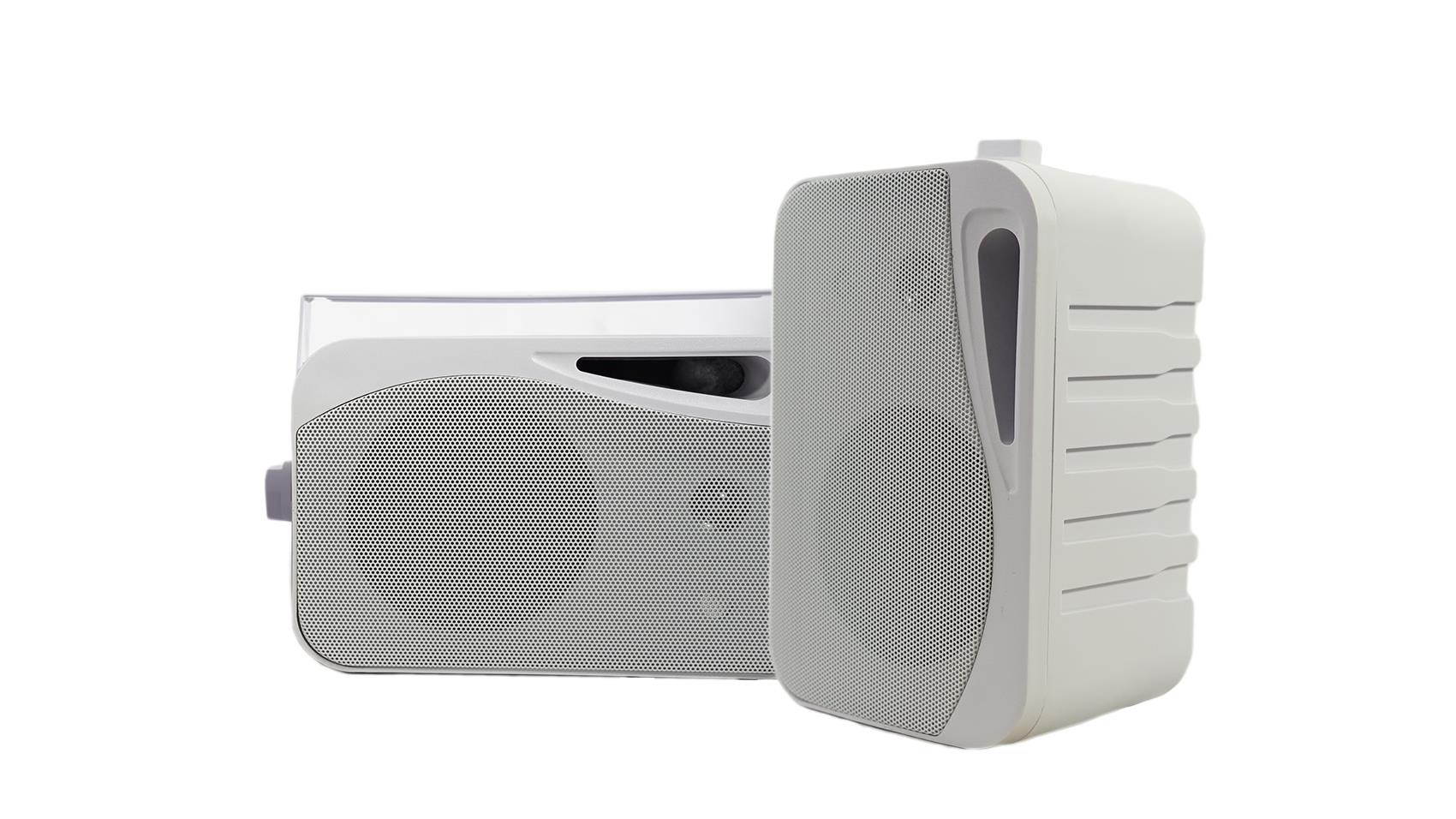 Pair Rockville HP4S 4" Outdoor/Indoor Home Theater Speakers w/ Swivel Bracket