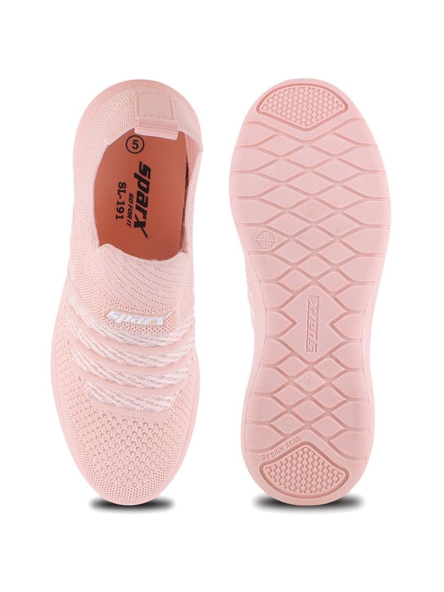 Sparx Women's Peach Running Shoes