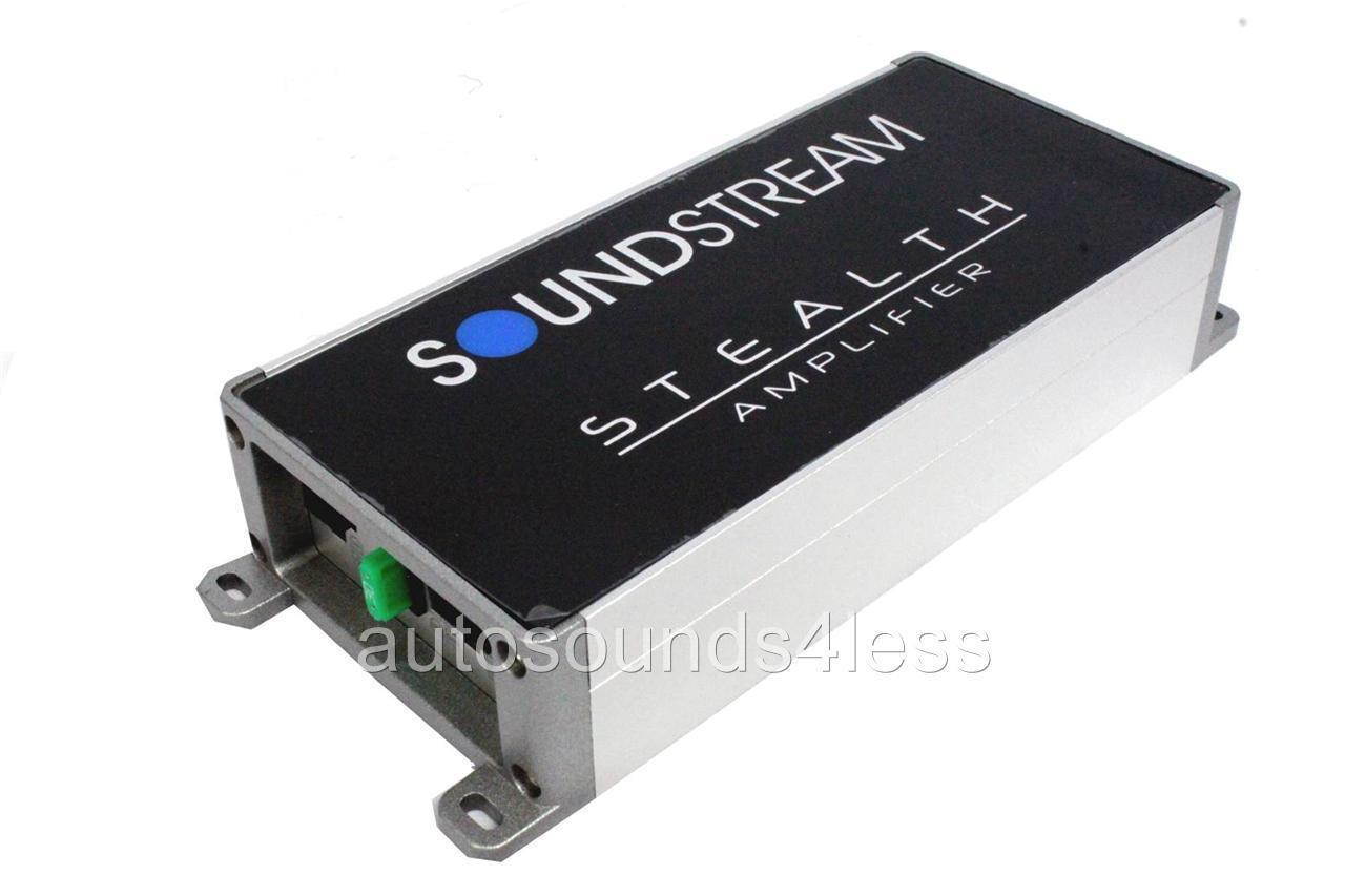 Soundstream ST4.1000D 500 Watt RMS Compact 4-Channel Class D Car Audio Amplifier