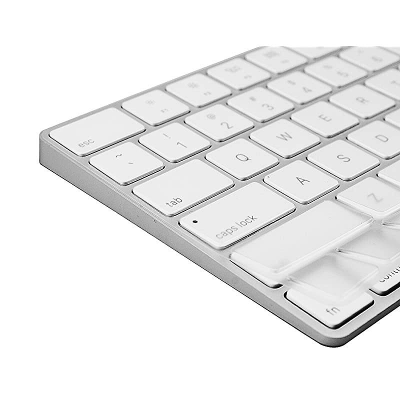 Keyboard Cover Skin for Apple Wireless Magic Keyboard Ultra Thin Clear Soft TPU Type Protector, 2015 US Version (MLA22LL/A)