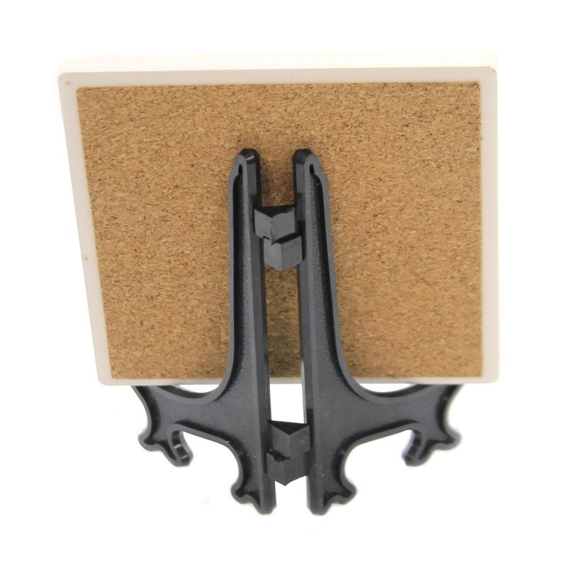 Animal 4.0" Pitbull Stone Coaster Absorbent Sjt Enterprises  -  Coasters