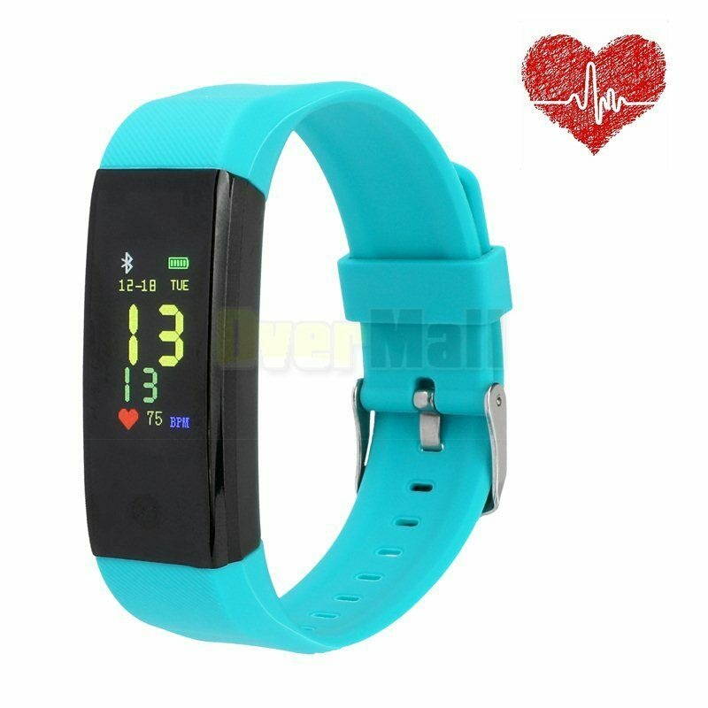 Sports Fitness Tracker Waterproof Smart Watch Heart Rate Blood Pressure Monitor