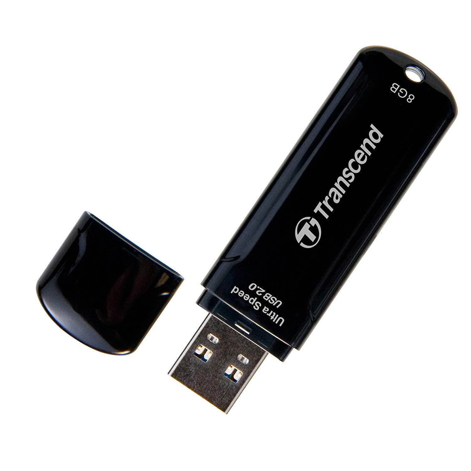 Transcend 8GB JetFlash 600 USB 2.0 Flash Drive (TS8GJF600)